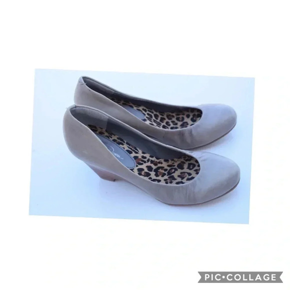 Jessica Simpson Janie wedges - Picture 1 of 7